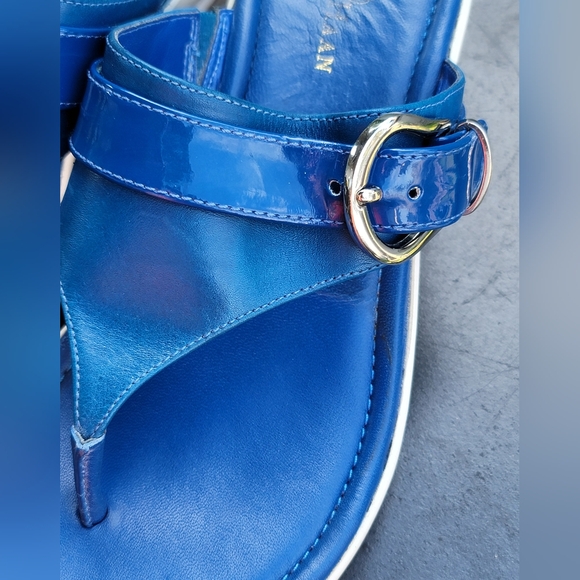 Cole Haan vintage Nike Air Sandals Wmns 6 Blue - Picture 3 of 10